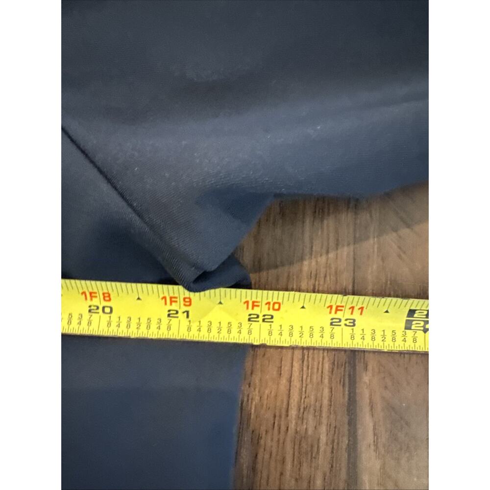 Untuckit Hoodie Mens L Rivera Blue Stretch Performance Jacket Full Zip Pockets - Picture 4 of 4